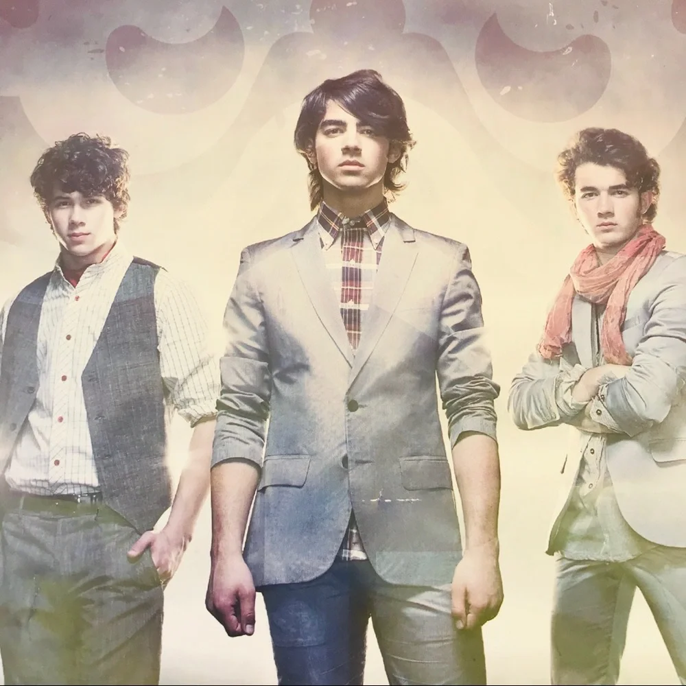 Vintage Jonas Brothers poster